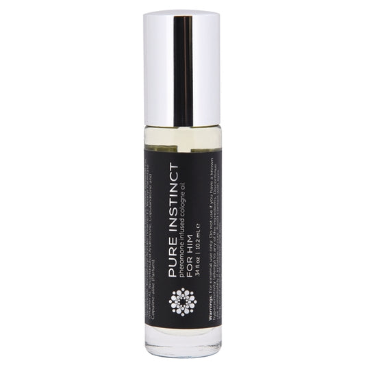 Pure Instinct Pheromone Cologne Oil For Him Roll On 10.2 ml.