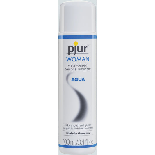 Pjur Woman Aqua Water-Based Personal Lubricant 100Ml Bottle