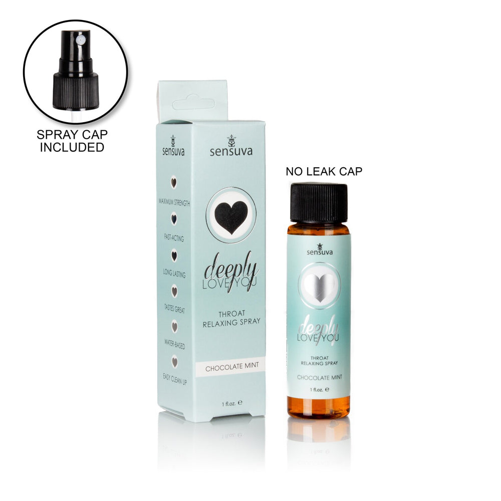 Deeply Love You Throat Relaxing Spray 1 oz. Bottle