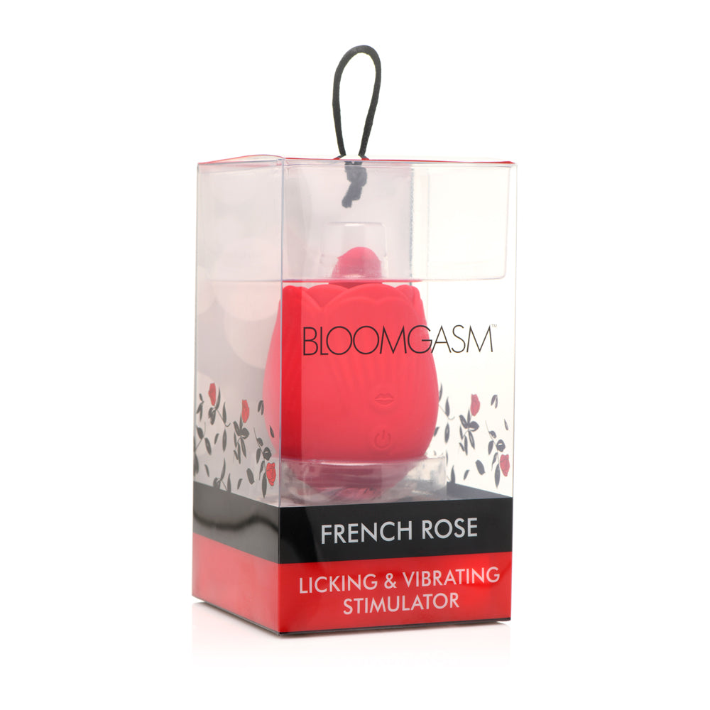 Bloomgasm French Rose Licking & Vibrating Stimulator